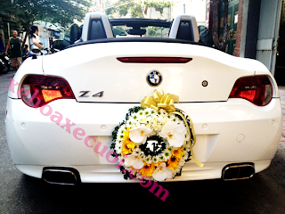 Thuê xe cưới BMW Z4 mui trần