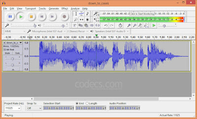 Audacity computer software