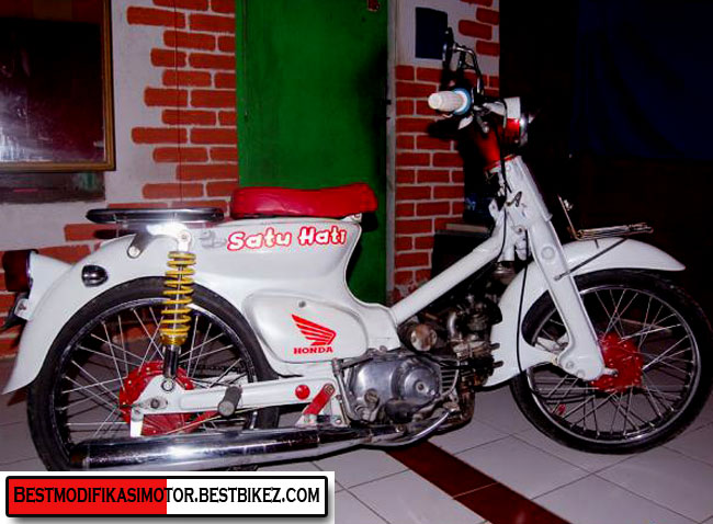 Kumpulan Gambar Modifikasi Motor Honda C70 - Gambar 