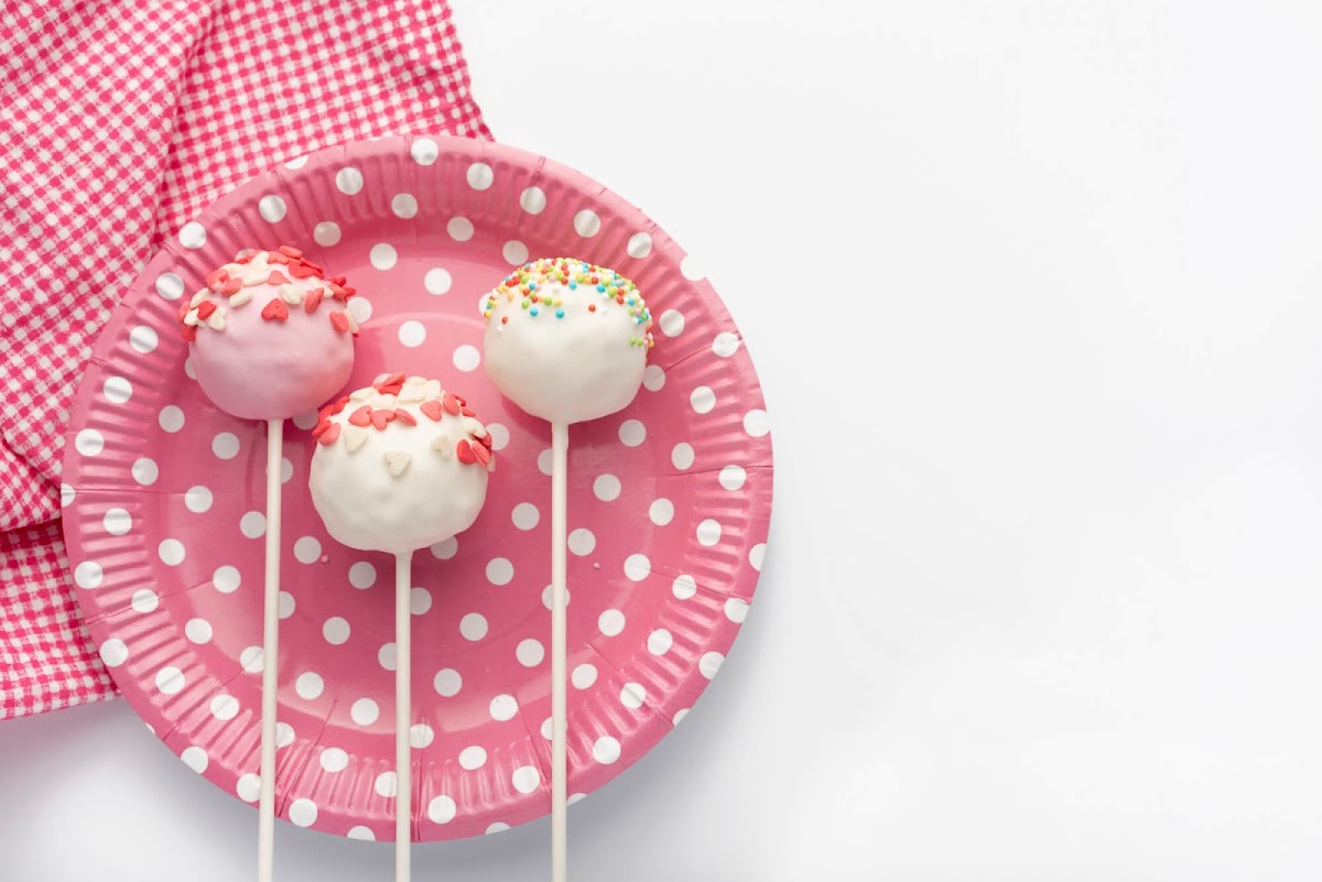 Red velvet Cake Pops (Bolinhos no palito)