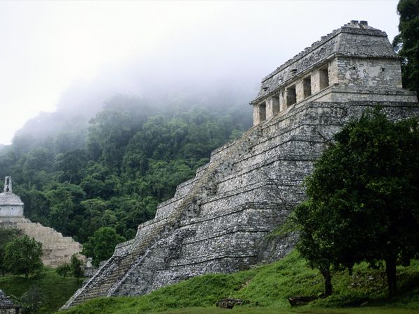 The Mayan ruins of Palenque