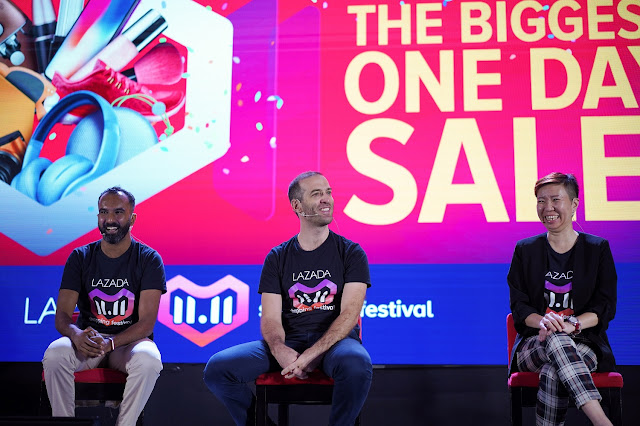 Pelancaran Lazada 11.11 Shopping Festival Secara Langsung di TV