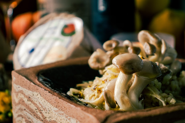 Cogumelos para Risoto