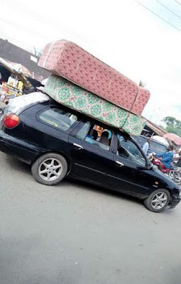 Photos of residents fleeing Umudioga, Rivers State following cult clash 