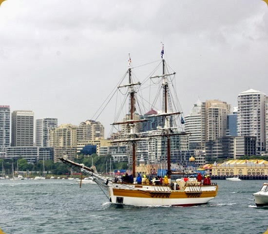 IFR - Tall Ships entering Sydney Harbour