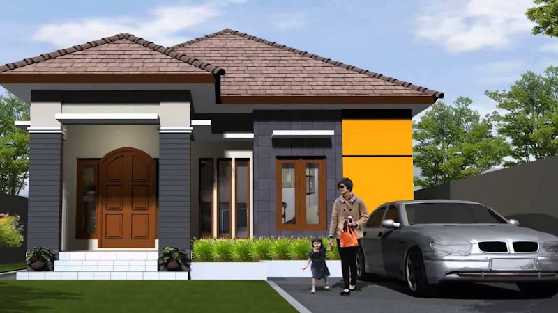 43+ Contoh Gambar Rumah Minimalis 1 Lantai, Paling Dicari!