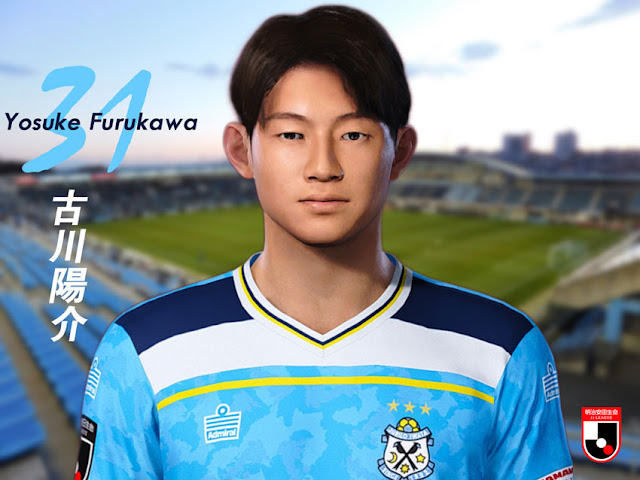 Yosuke Furukawa Face For eFootball PES 2021