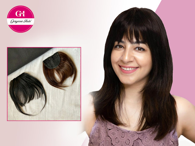fake fringe bangs