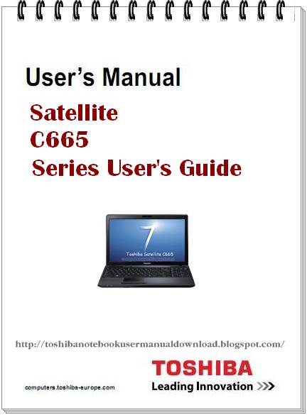 Toshiba Notebook User Manual Download