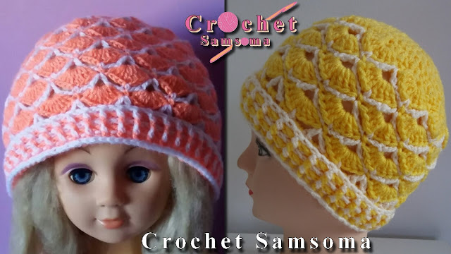 كروشيه طاقية  . كروشيه طاقية  للبنوتات الصغار .How to crochet a girl baby hat . crochet hat   . كروشيه قبعة .  How to Crochet A Hat .  طاقية كروشيه للأطفال . كروشيه طاقية اطفال . 