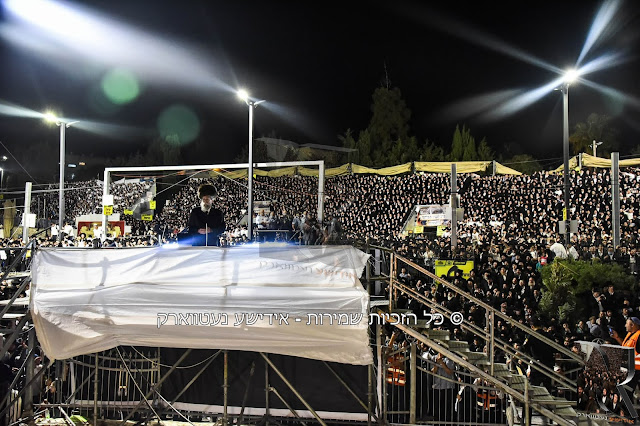 ל"ג בעומר בחצר הקודש באיאן