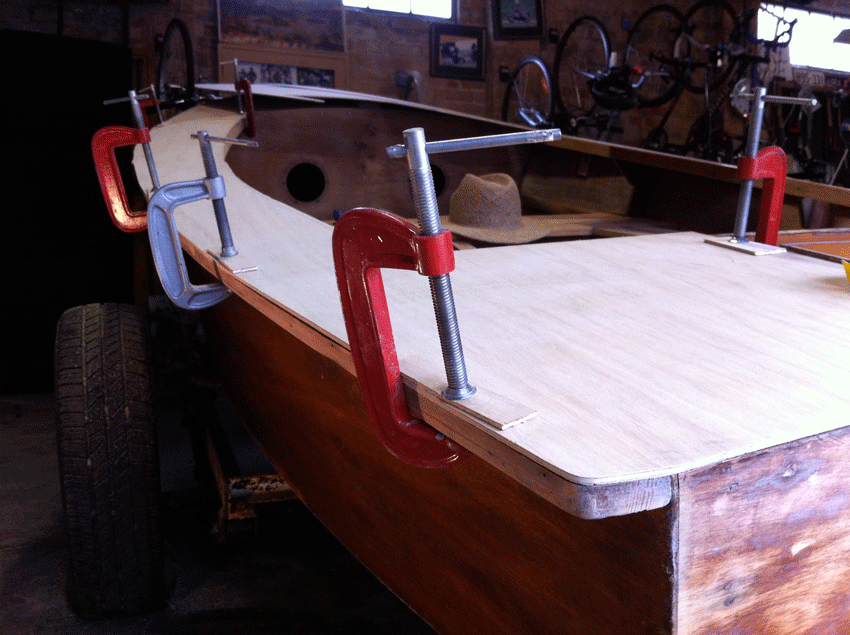 Heron Dinghy Restoration: About time I posted another post 