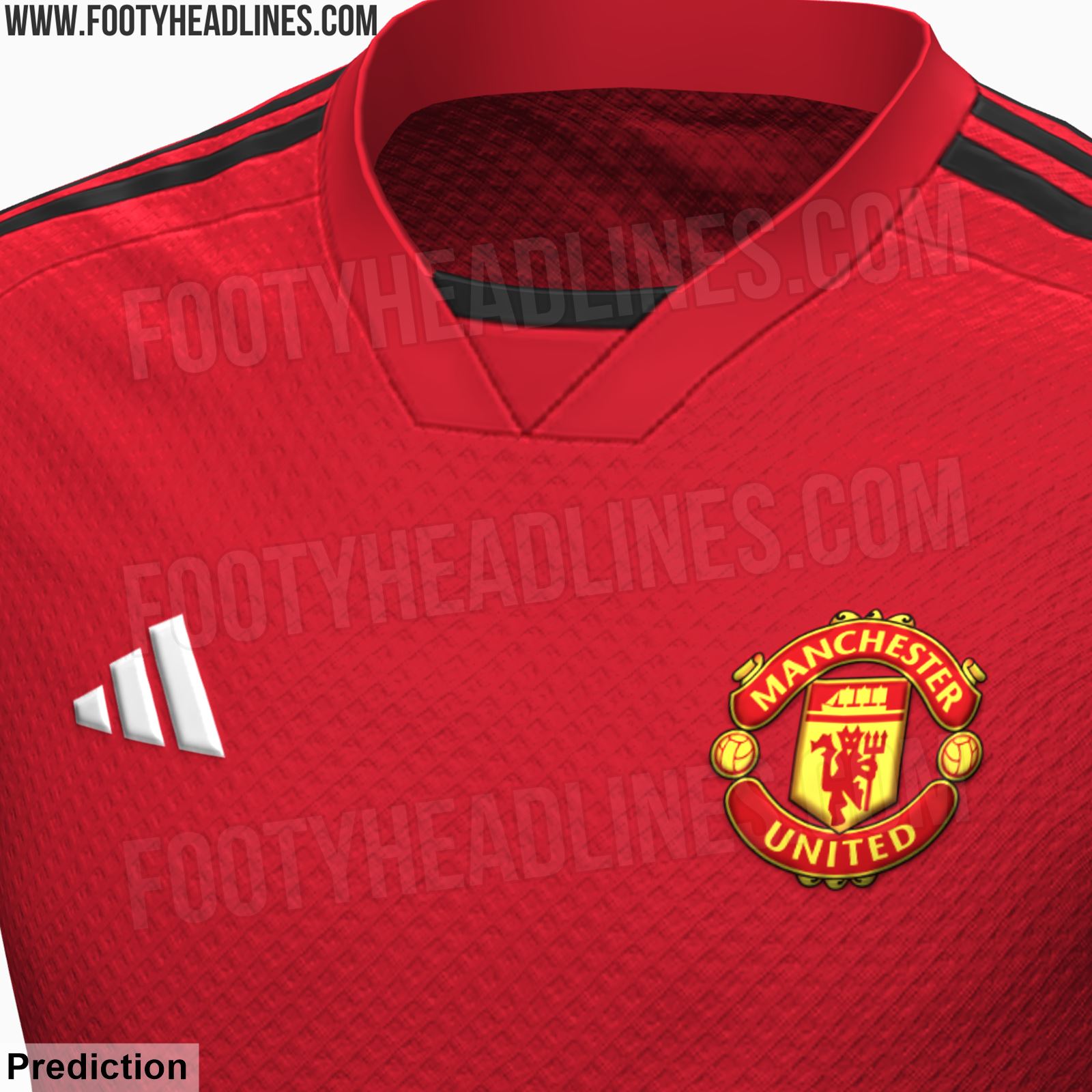 Manchester united 23/24 home jersey