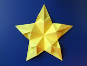 Origami Modulare Stella di cuori 2 - Star of hearts 2 by Francesco Guarnieri