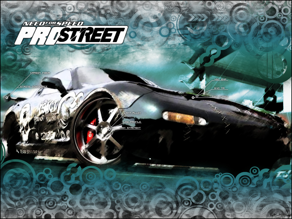 Need_For_Speed_Pro_Street Entertainment Wallpaper, 