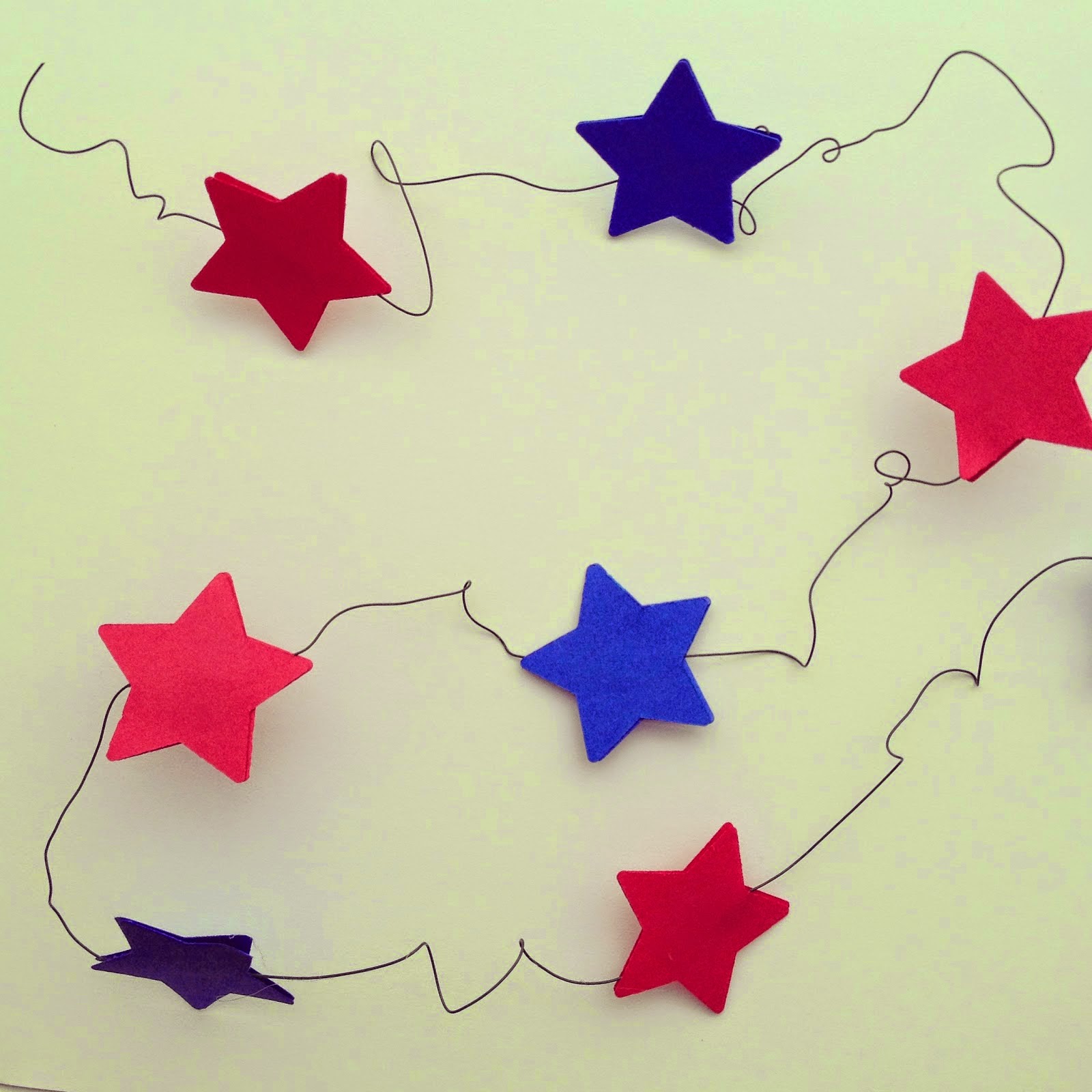 star garland diy