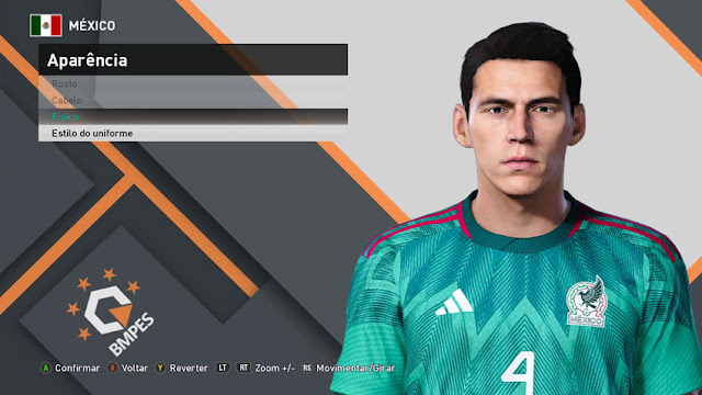 Héctor Moreno Face (FIFA 22) For eFootball PES 2021