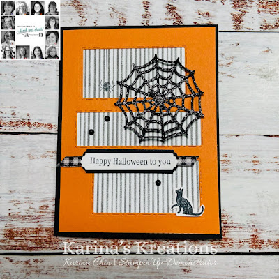 Stampin' Up! Hartveroverend halloween dsp