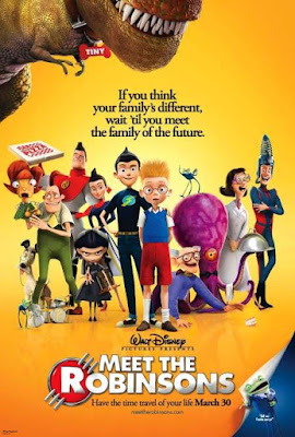 poster Film Meet The Robinsons 2007 Animasi atau kartun Dengan Cerita Terbaik Dan Paling Menginspirasi