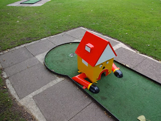 Crazy Golf at Beacon Park in Lichfield