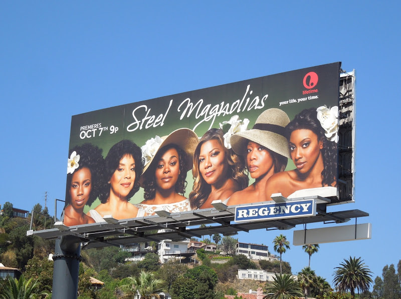Steel Magnolias Lifetime remake billboard