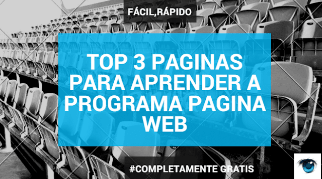 Pagina para aprender a programar pagina web gratis 