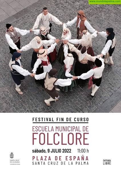 La Escuela Municipal de Folclore ofrece este sábado un festival de baile y música popular en la plaza de España