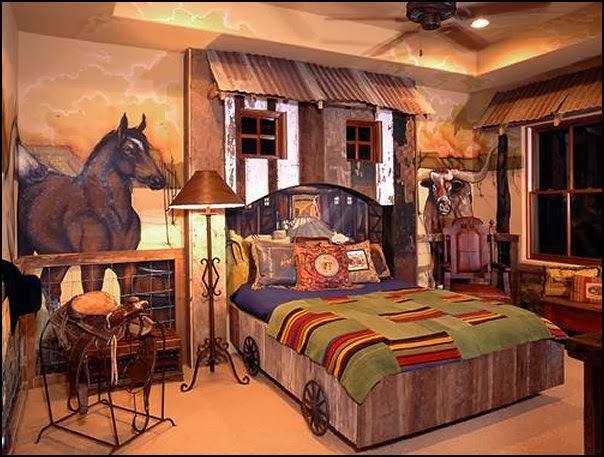 bedrooms - Maries Manor: cowboy theme bedrooms - rustic western style ...