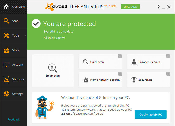 Avast! 2015 Beta Free Antivirus Offline Installer