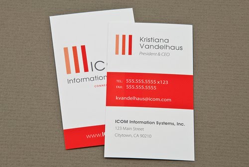 IT Consulting Business Card 