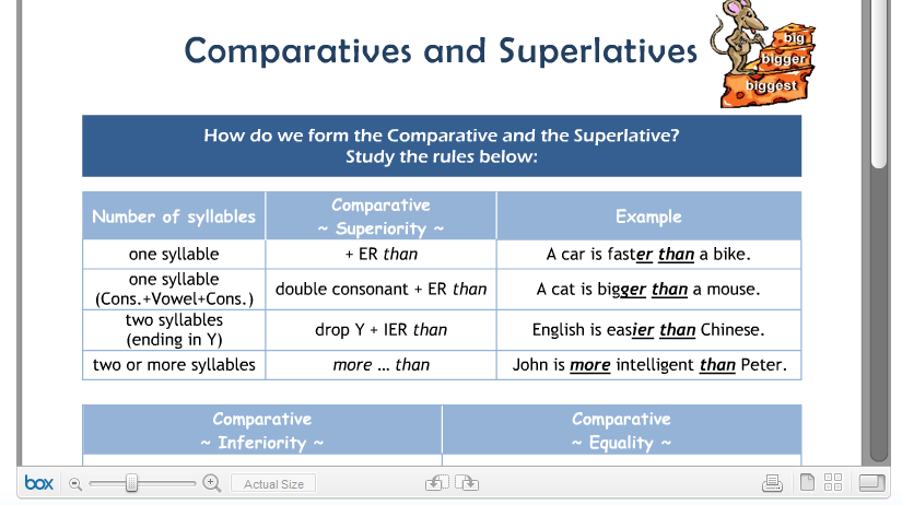 funny superlatives. COMPARATIVE AND SUPERLATIVE