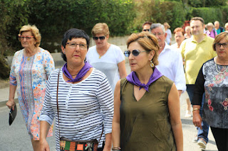 Procesión de las fiestas de El Regato