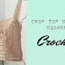 CÓMO TEJER GRATIS  Crop Top Tejido Granny a Crochet