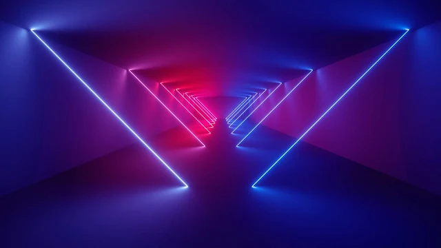 Neon Papel de Parede 3d