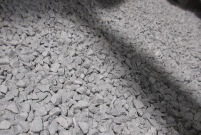 PVC Pipe Regrind - Grey
