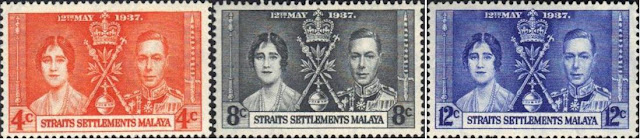 Straits Settlements Malaya - 1937 - George VI Coronation