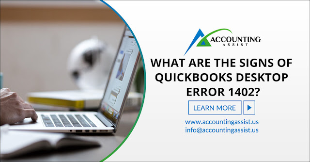 Powerful Techniques to resolve QuickBooks Error 1402