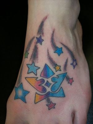 Star Foot Tattoos