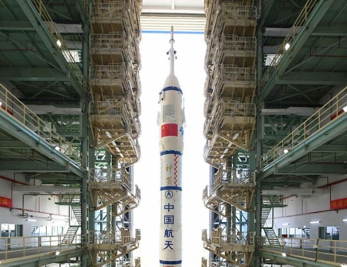 ON TUESDAY, CHINA WILL LAUNCH THE SHENZHOU-15 SPACECRAFT FROM ITS SPACE STATION.
