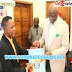 L'ancien international Emmanuel Kakoko Etépé reçu  par le président de la fédération congolaise de football association, Constant Omari  Selemani (VIDÉO)