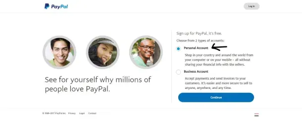 الطريقة الصحيحة لانشاء حساب بايبال paypal مفعل مجانا لارسال واستقبال الاموال