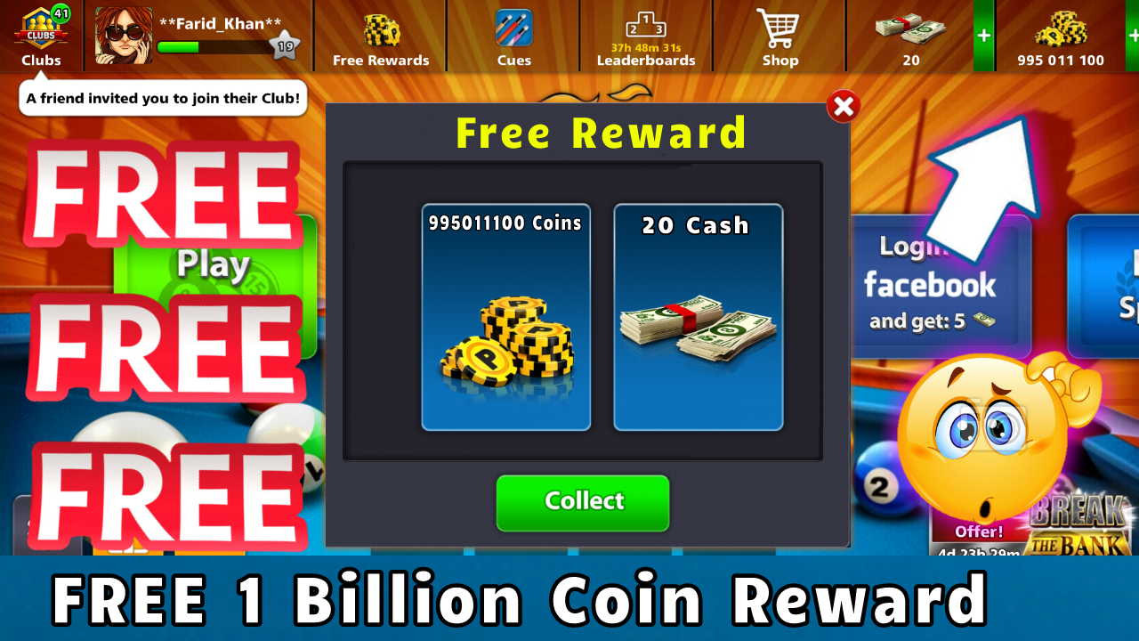 😚 8ball.lootmenu.com simple hack 9999 😚 8 Ball Pool Free Coins Kaise Le