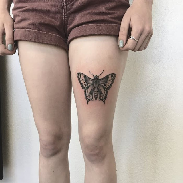 Tatuagens femininas - 70 ideias para fazer nas coxas