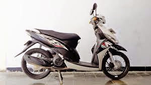 Modifikasi motor matic mio j velg 14 jari jari