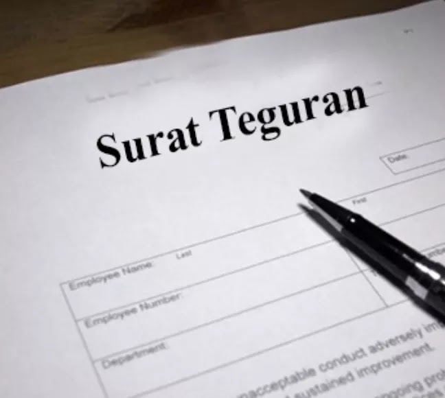 surat peringatan