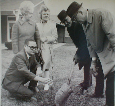 Stan at early tree planting