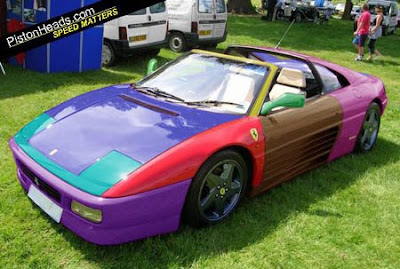 Ferrari Harlequin Art Car Wannabe #3