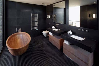 Black Interior Design Bathroom Photos Ideas