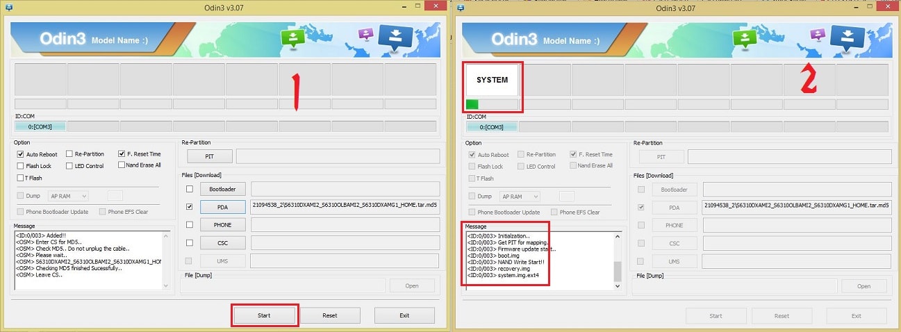 Cara Mudah Flash Android/Install Ulang Semua Jenis Android Menggunakan Odin 3.0.7 di PC Download Firmware