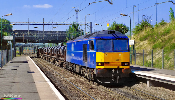 60011 in Mainline blue livery